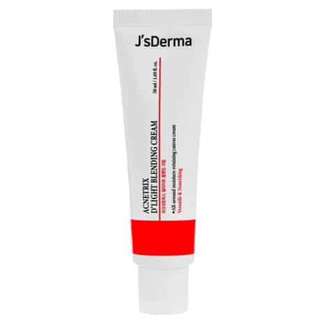 Увлажняющий крем для проблемной кожи JsDerma Acnetrix D`Light Blending Cream
