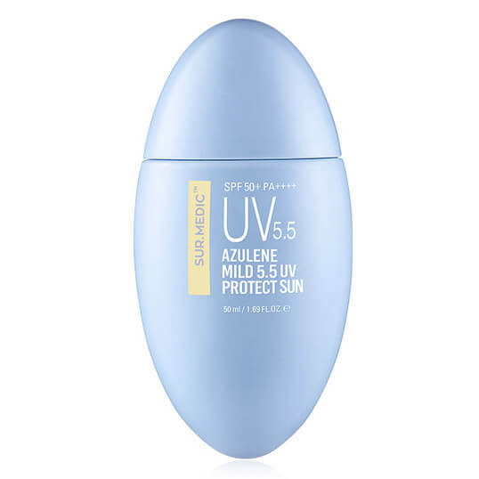 Солнцезащитный крем с азуленом Neogen Sur.Medic Azulene Mild 5.5 UV Protect Sun SPF 50