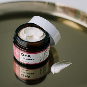 Питательный крем для увядающей и обезвоженной кожи Q+A Collagen Face Cream
