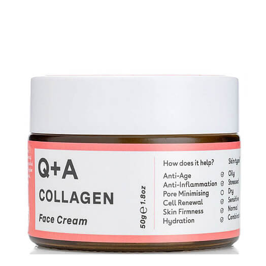 Питательный крем для лица с коллагеном Q+A Collagen Face Cream