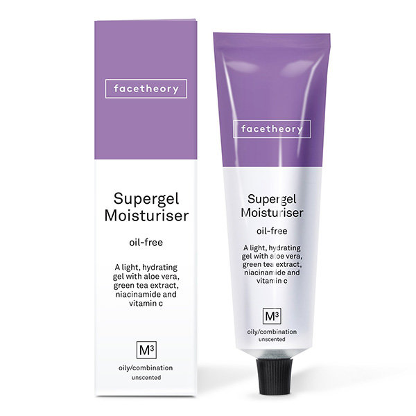 Безмасляный гель для жирной кожи Facetheory Supergel Oil-free Moisturiser M3