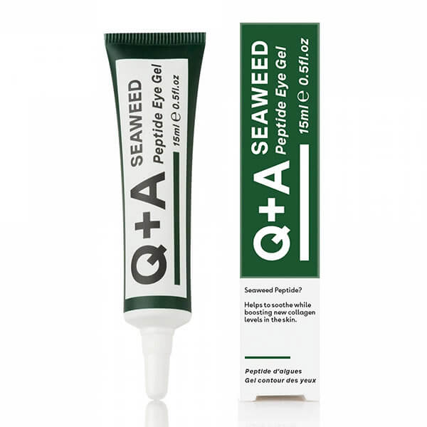 Увлажняющий гель с пептидами для кожи вокруг глаз Q+A Seaweed Peptide Eye Gel
