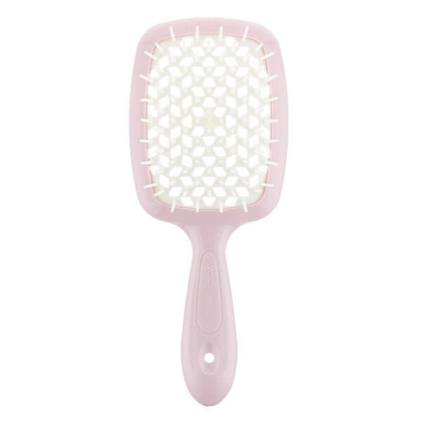 Щетка для волос Janeke Superbrush Small Light Pink & White