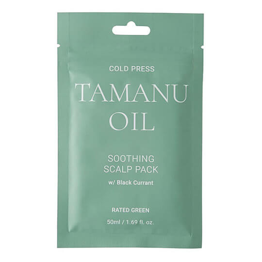 Rated Green Cold Press Tamanu Oil Soothing Scalp Pack