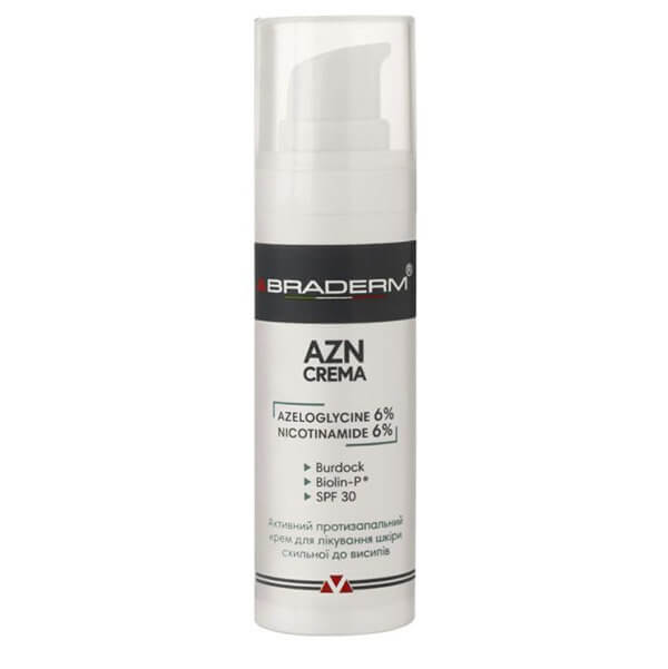 Braderm AZN Cream SPF 30