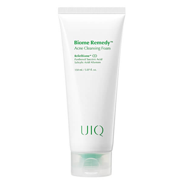 Пінка для умивання для проблемної шкіри UIQ Biome Remedy Acne Cleansing Foam